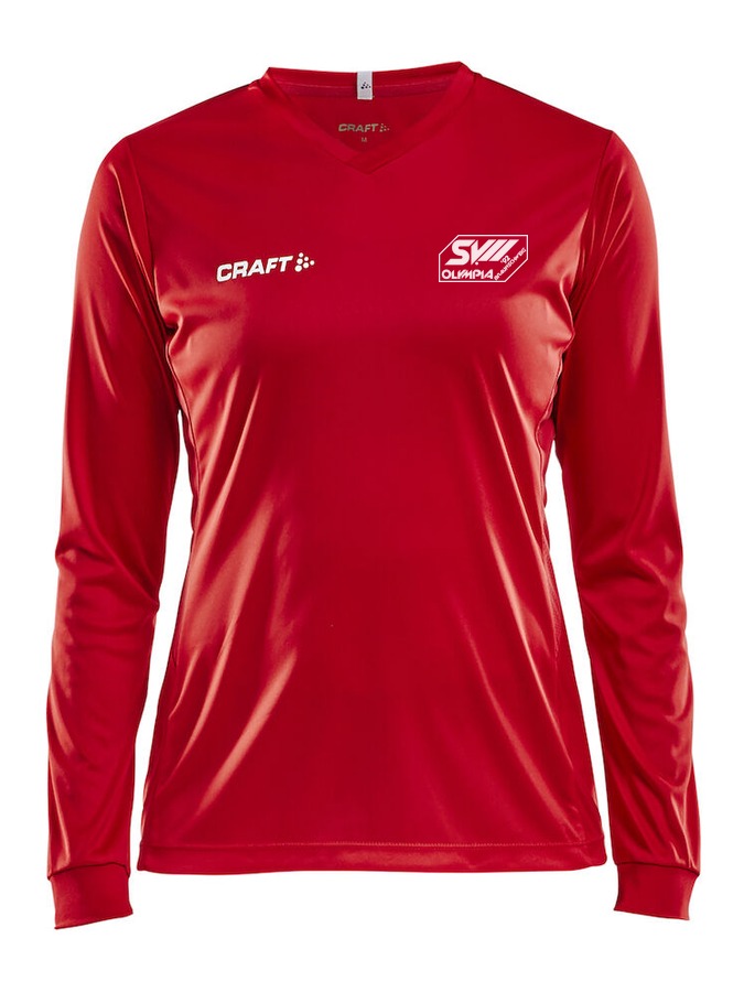 Craft Squad Go Trikot Solid Langarm-Trikot Damen