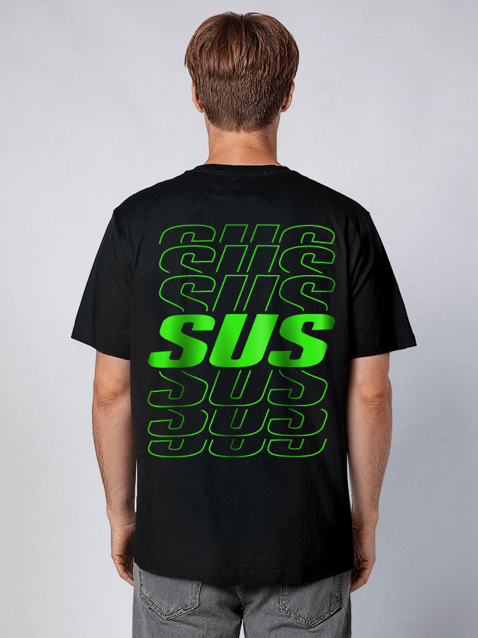 Oversized Shirt Neon Herren