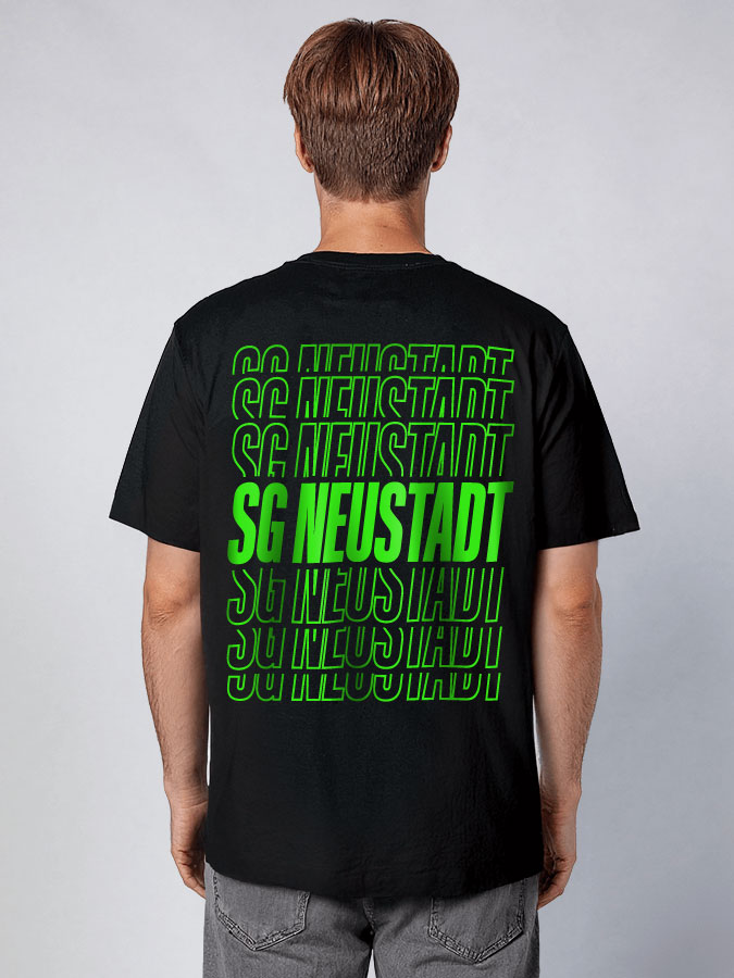 Oversized Shirt Neon Herren