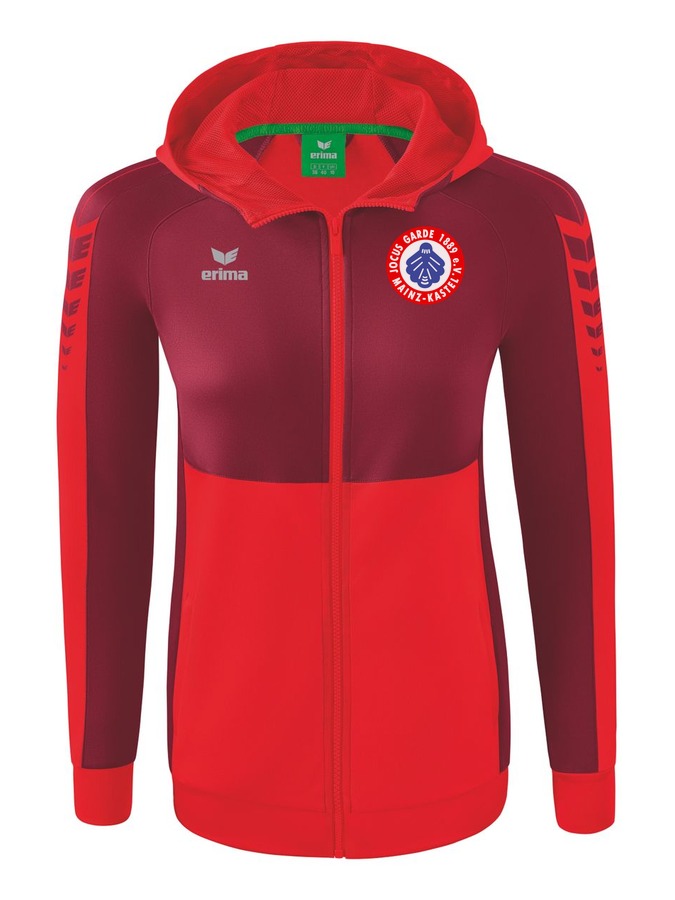Erima Six Wings Trainingsjacke mit Kapuze Damen