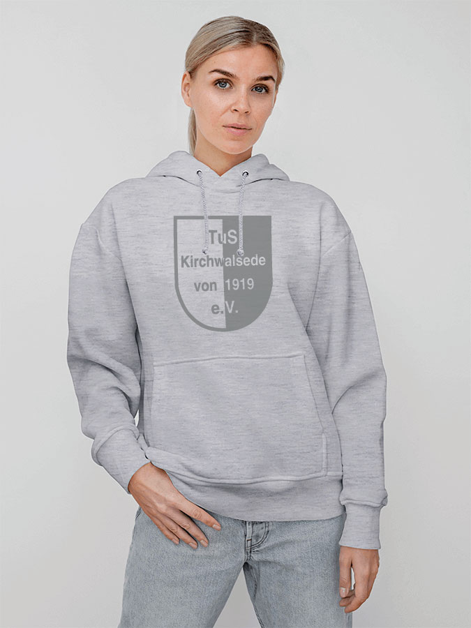 Hoodie All Grey Damen