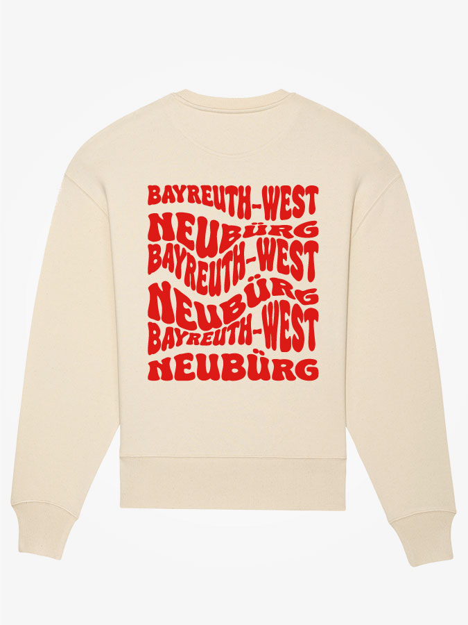 Oversized Sweater Wavy Herren