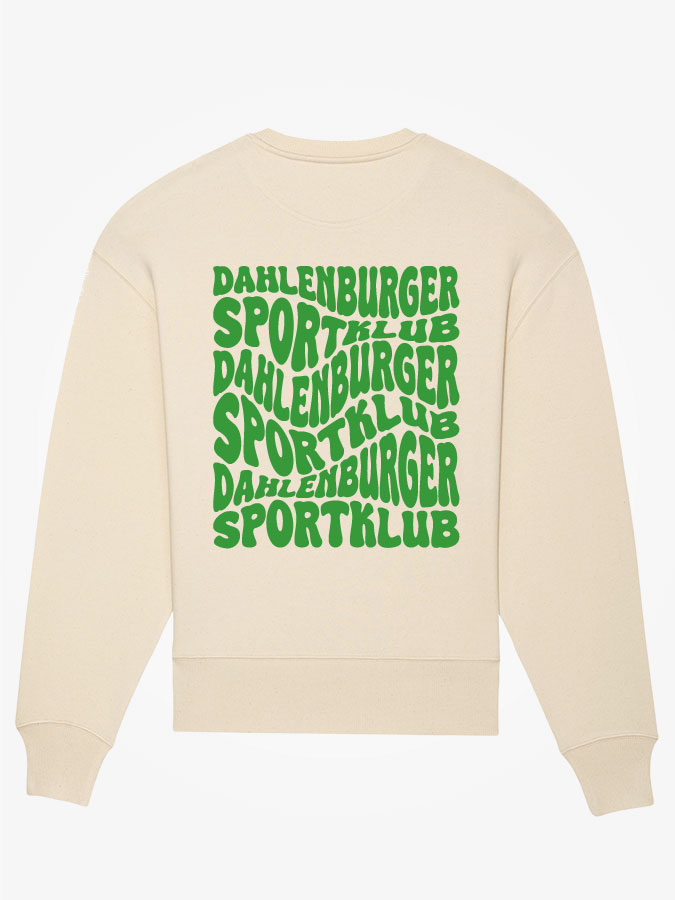 Sweatshirt Oversized Wavy Herren