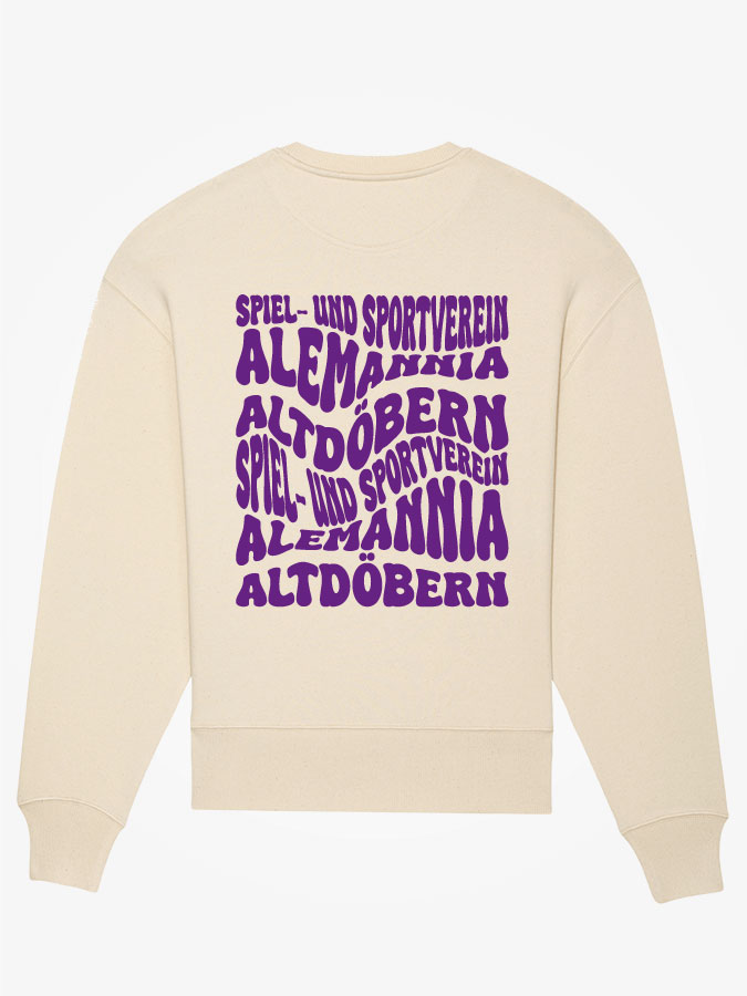 Oversized Sweater Wavy Herren