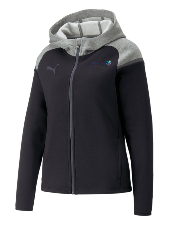 PUMA teamCUP Casuals Kapuzenjacke Damen