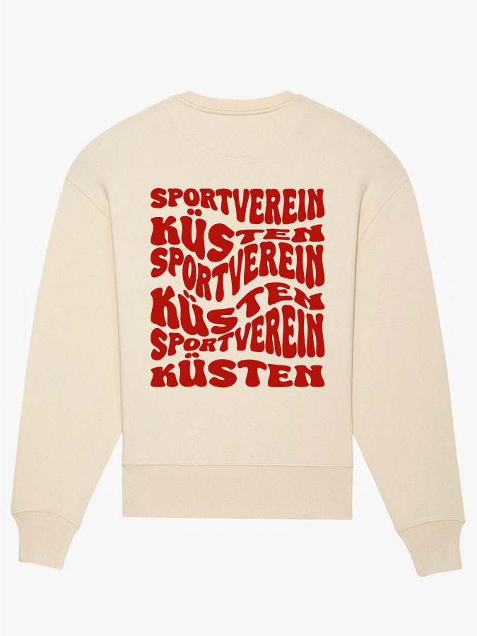 Oversized Sweater Wavy Herren