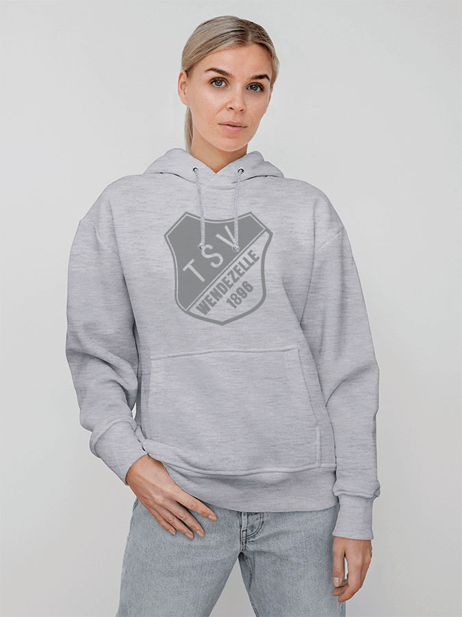 Hoodie All Grey Unisex