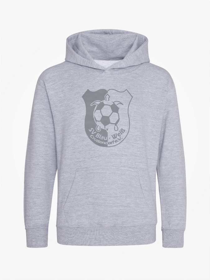 Hoodie All Grey Kids Unisex