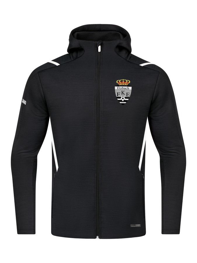 Jako Freizeitjacke Challenge mit Kapuze