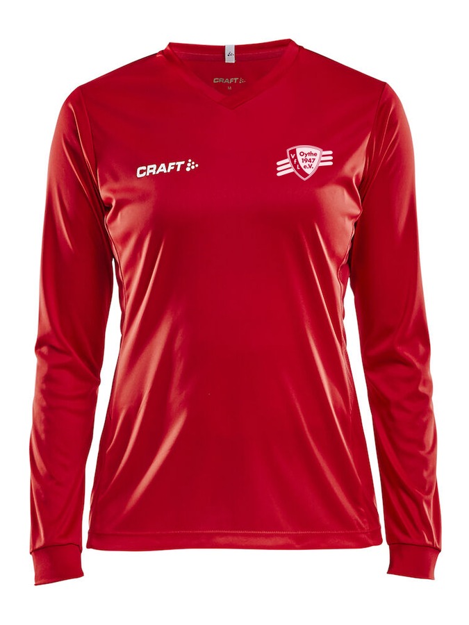 Craft Squad Go Trikot Solid Langarm-Trikot Damen