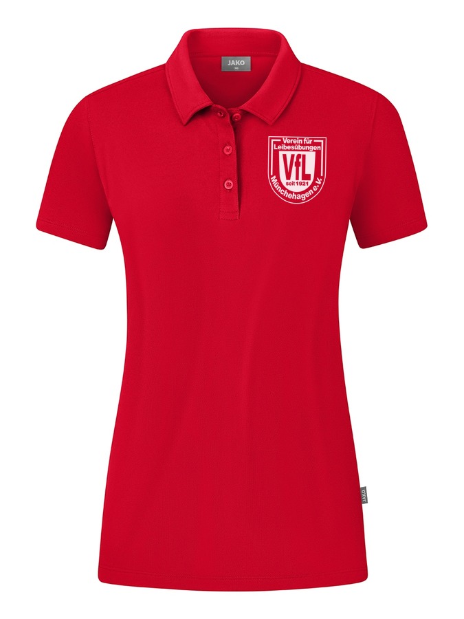 Jako Poloshirt Organic Stretch Damen