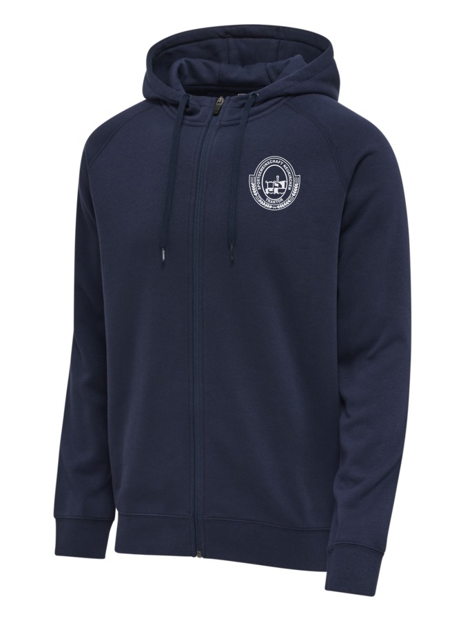 Hummel Red Classic Zip Hoodie