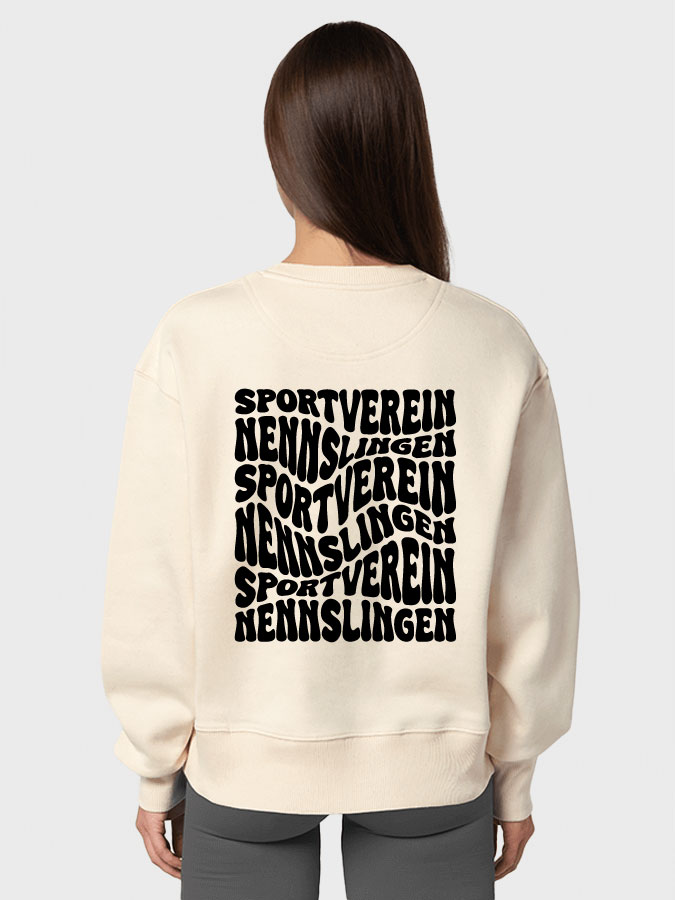 Sweatshirt Oversized Wavy Unisex