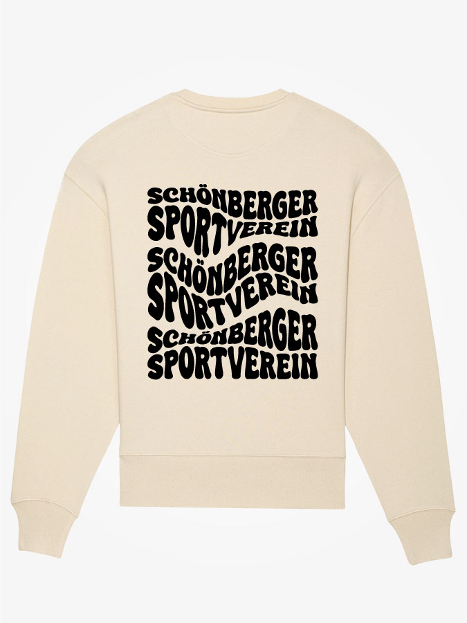 Oversized Sweater Wavy Herren