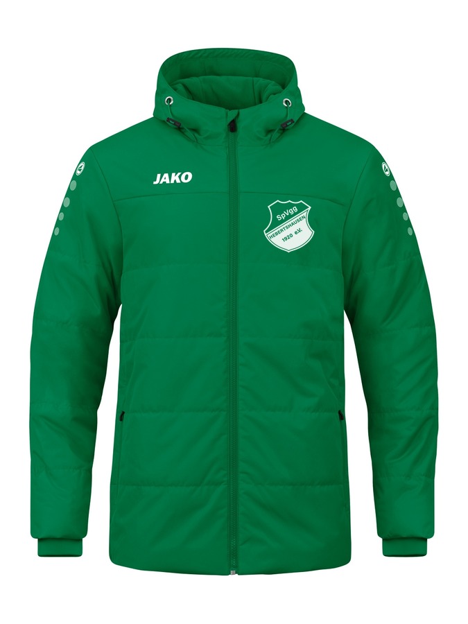 Jako Coachjacke Team mit Kapuze