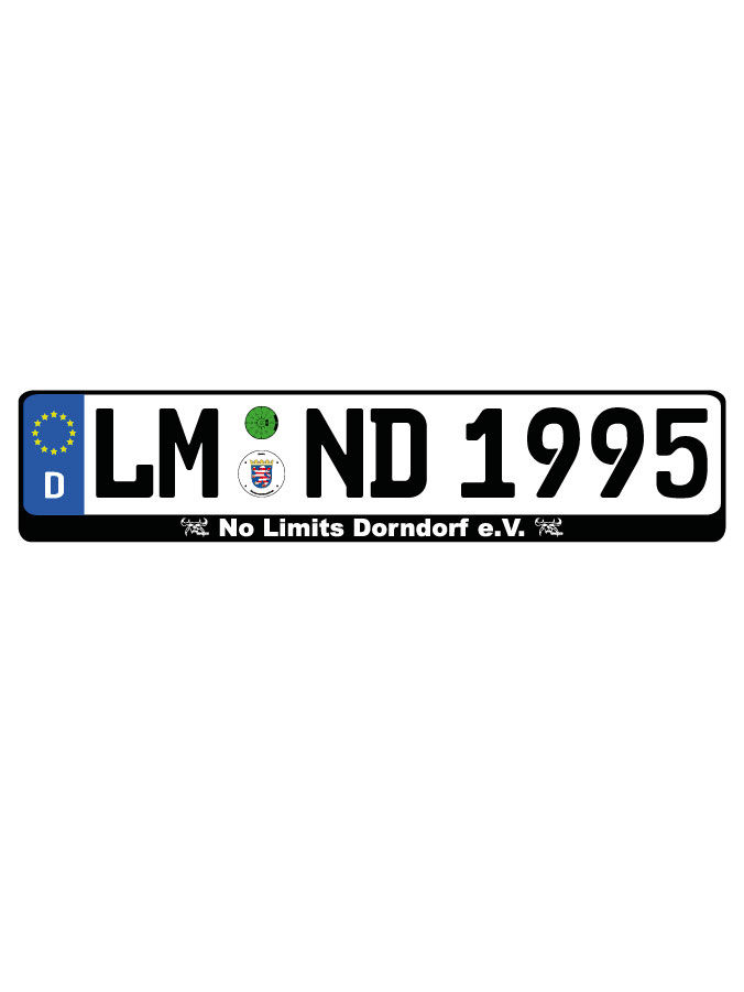 Kennzeichenhalter Kalden (2er Set)