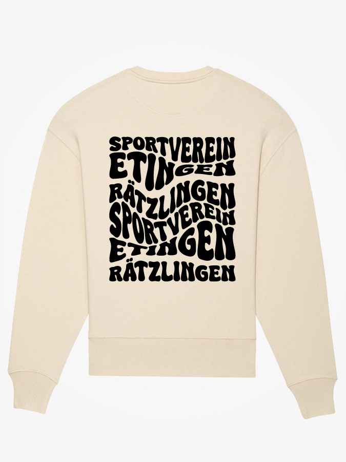 Oversized Sweater Wavy Herren