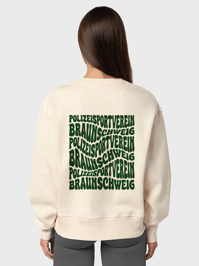 Oversized Sweater Wavy Damen