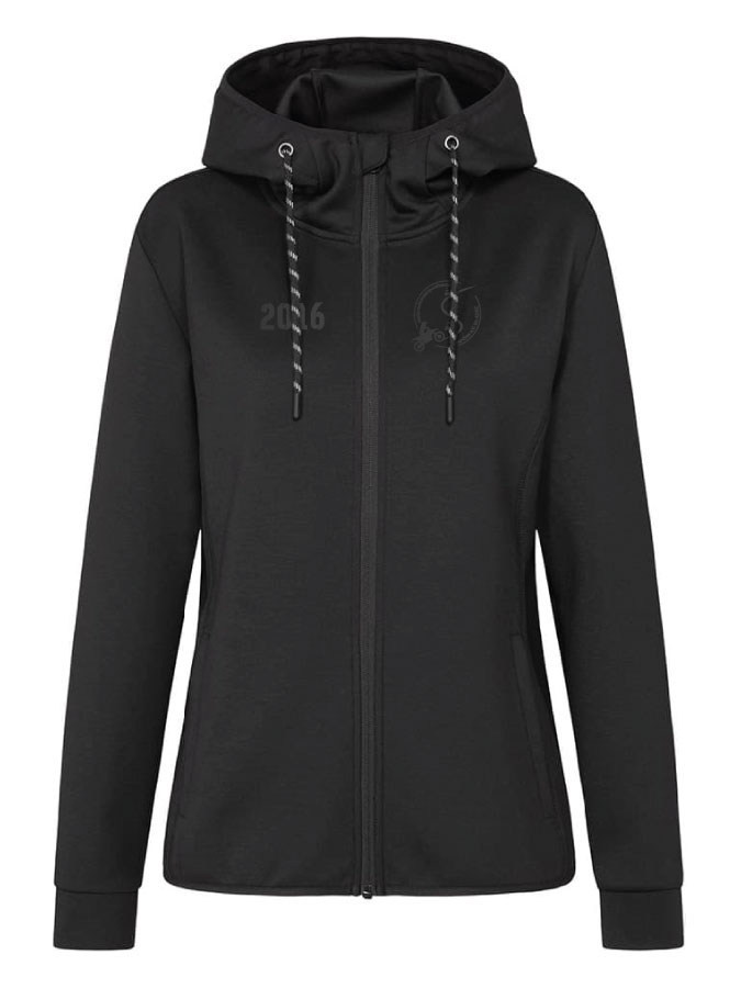 Recycelte Jacke All Black Damen