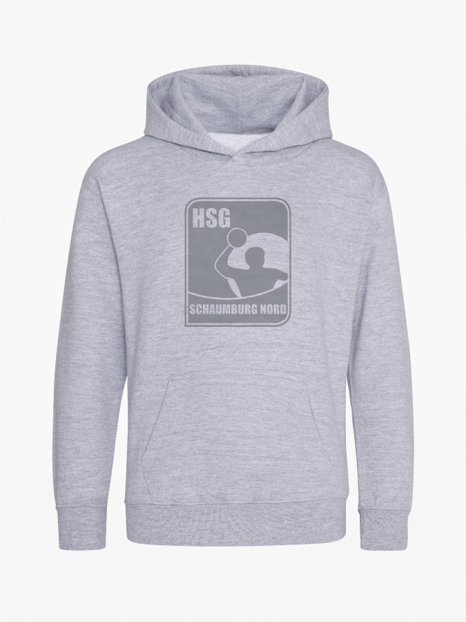 Hoodie All Grey Kids Unisex