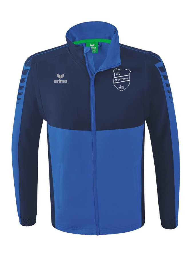 Erima Six Wings Jacke mit abnehmbaren Ärmeln