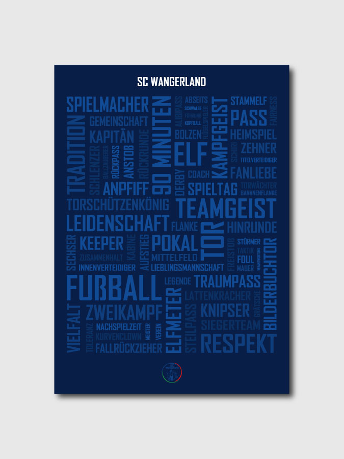 Wandposter Values