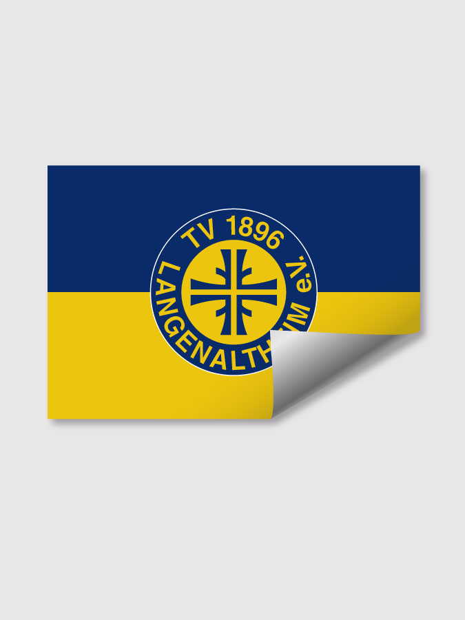 Aufkleber DIN A7 Logo