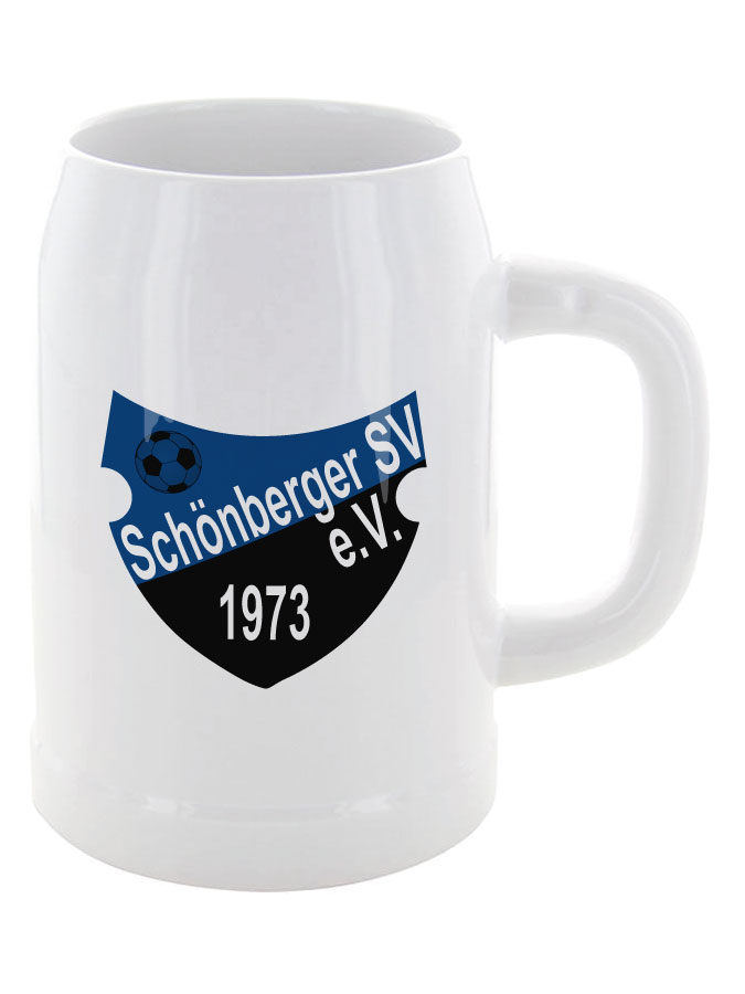 Bierkrug 0,5l Logo