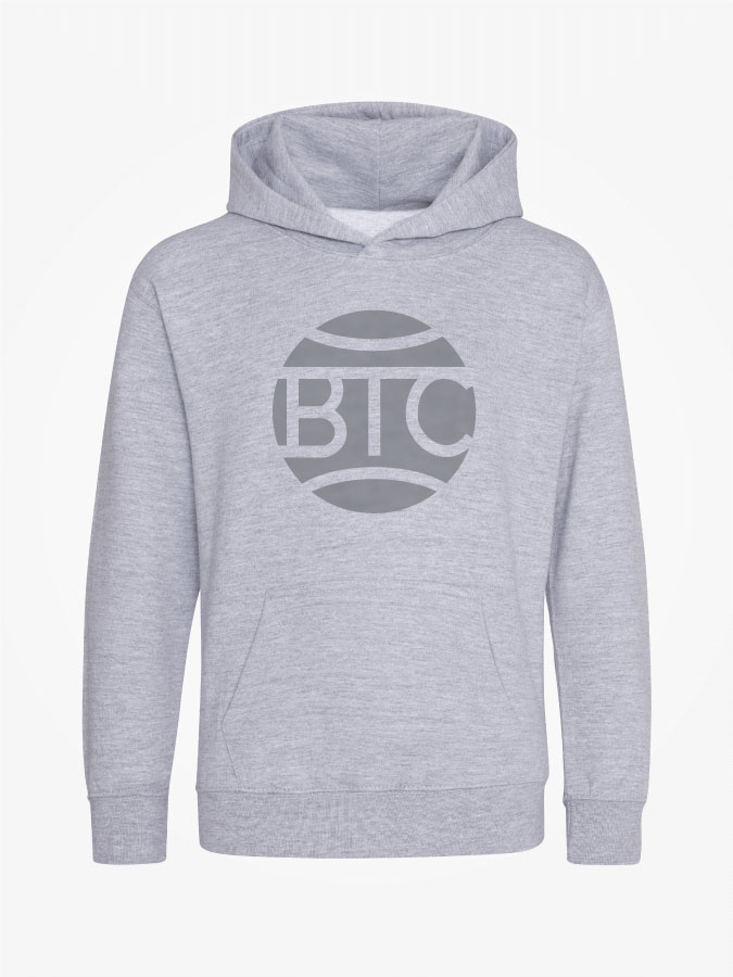 Hoodie All Grey Kids Unisex