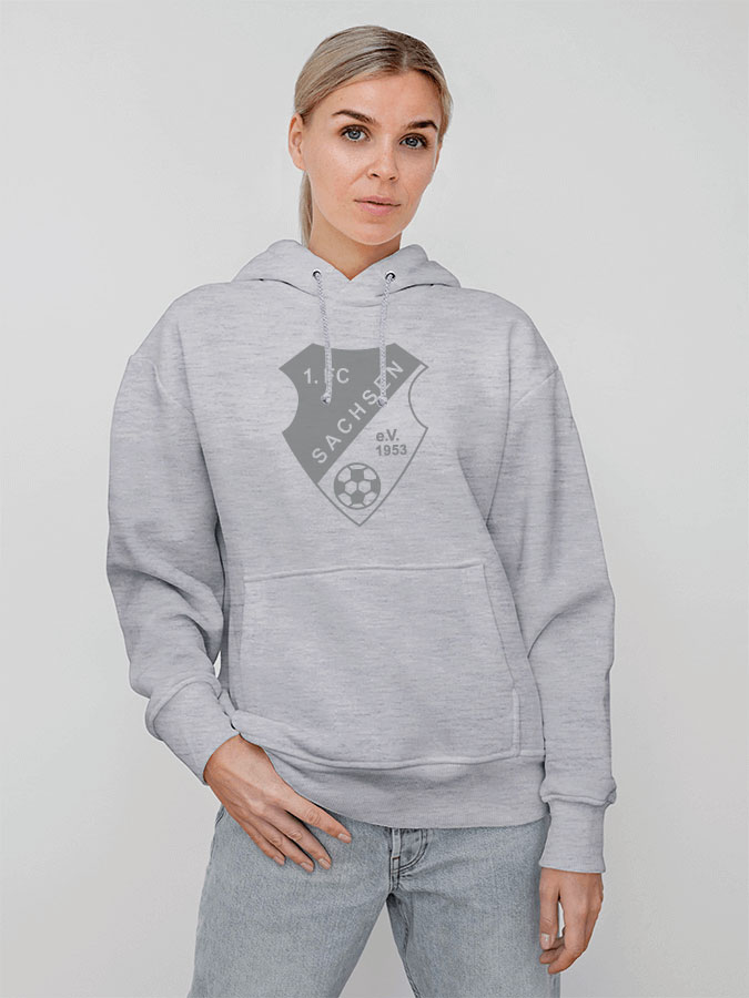 Hoodie All Grey Damen