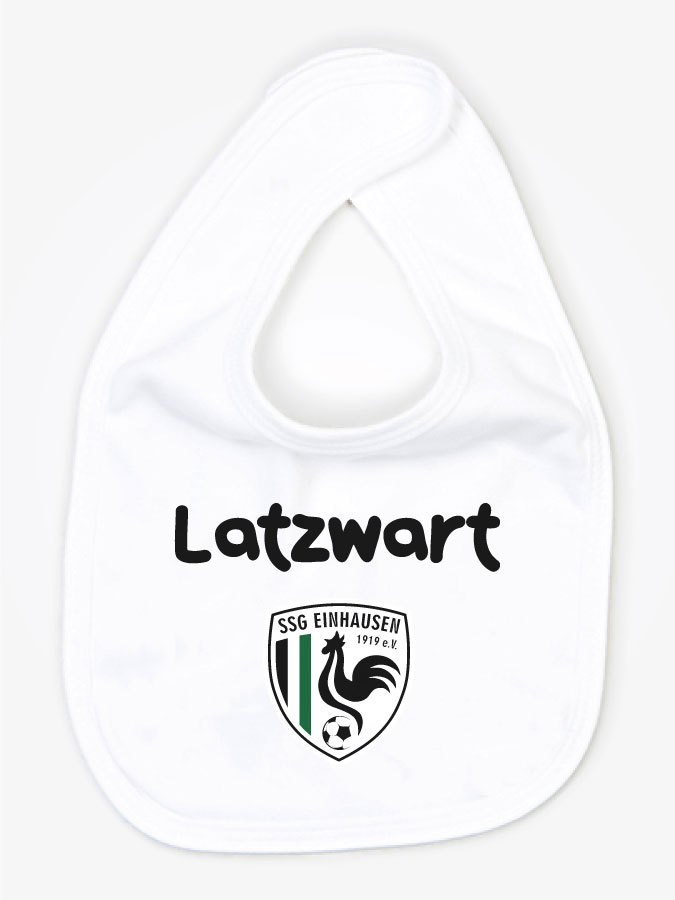 Babylätzchen Latzwart