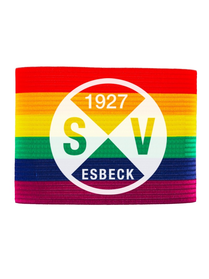 Kapitänsbinde Regenbogen