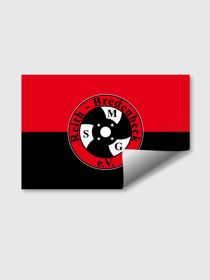 Aufkleber DIN A7 Logo