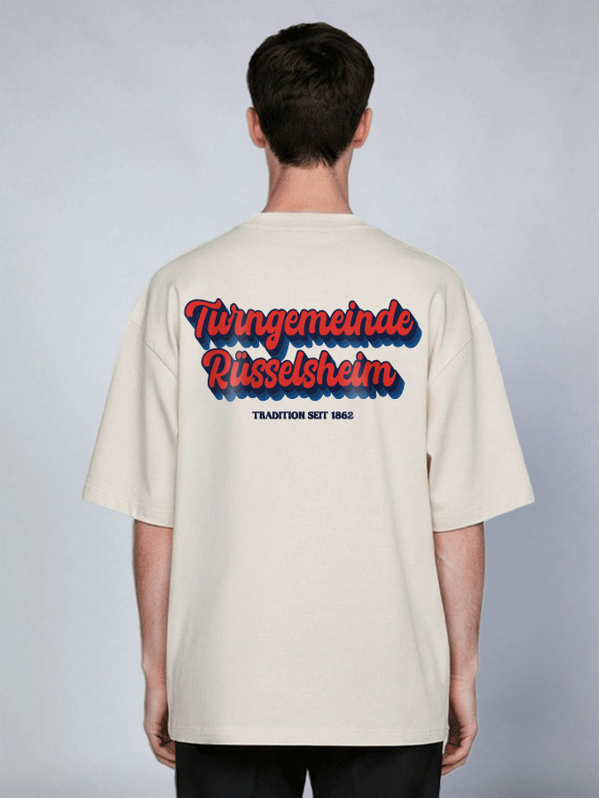 Oversized Shirt Vintage Herren
