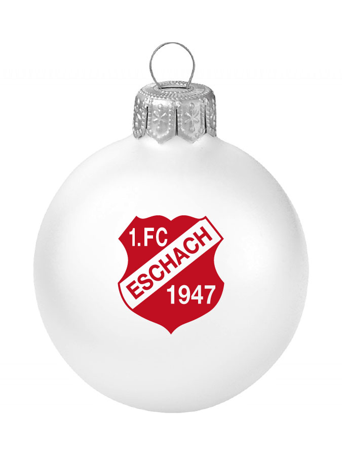 Weihnachtskugel Logo 8cm