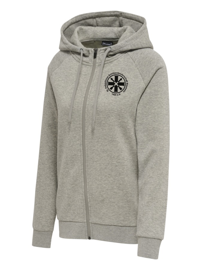 Hummel Red Classic Zip Hoodie Damen