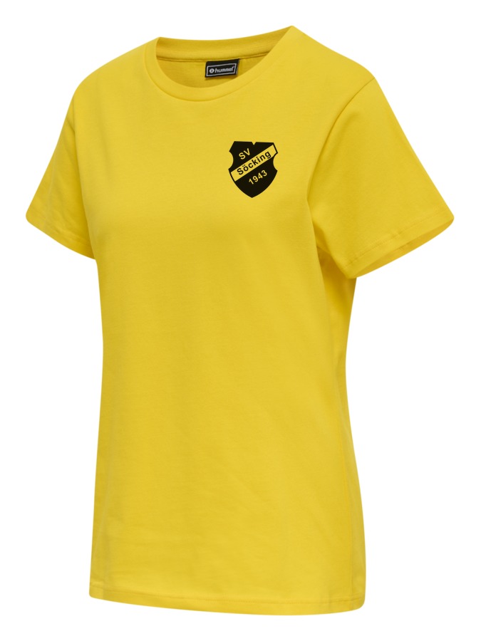 Hummel Red Basic T-Shirt Damen