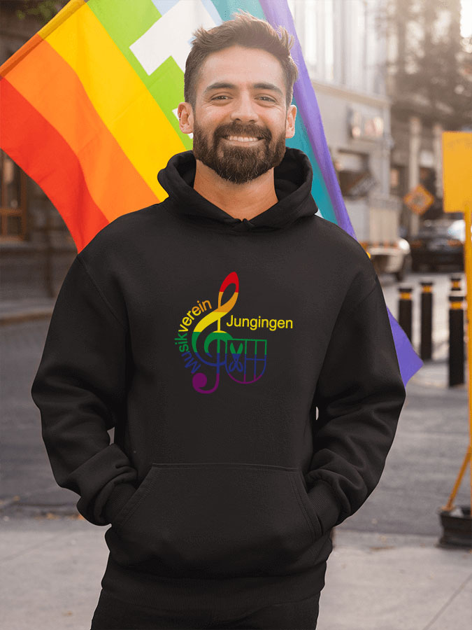 Hoodie Rainbow Herren