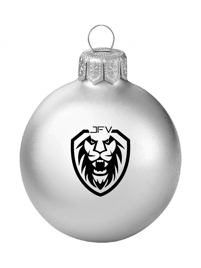 Weihnachtskugel Logo 8cm