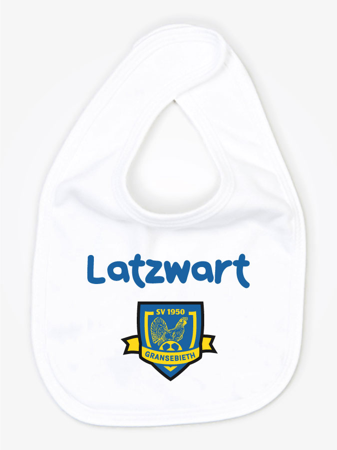Babylätzchen Latzwart