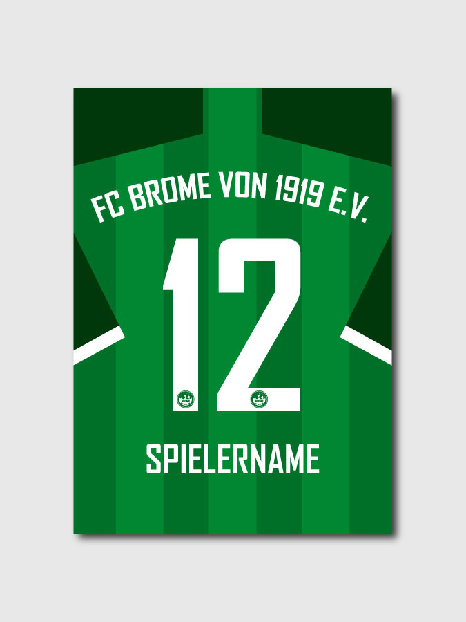 Wandposter Jersey