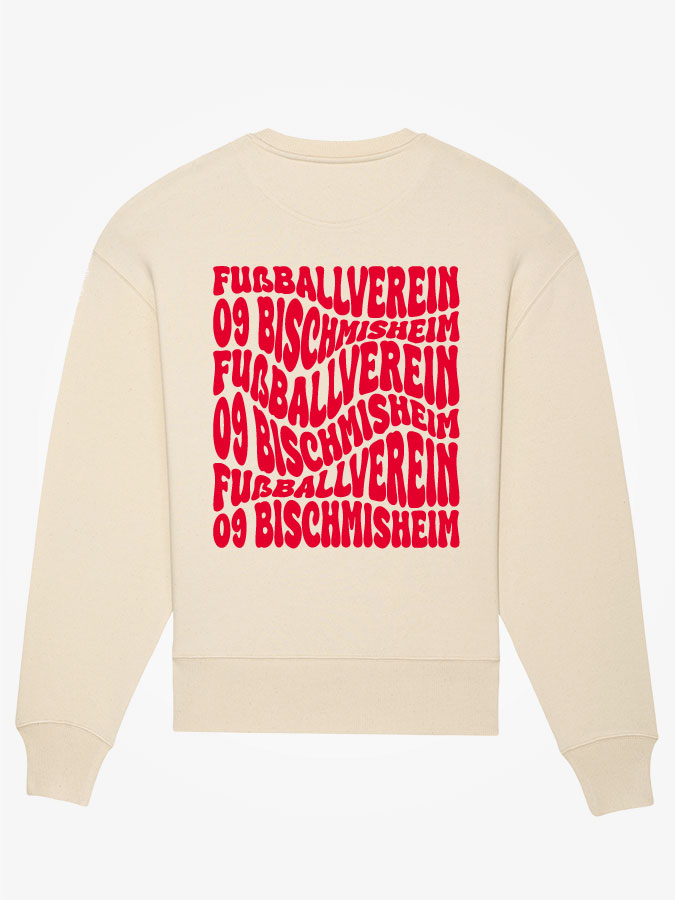 Sweatshirt Oversized Wavy Herren