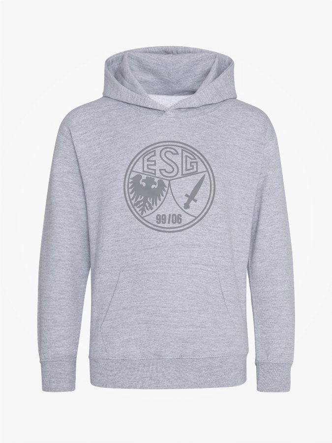 Hoodie All Grey Kids Unisex