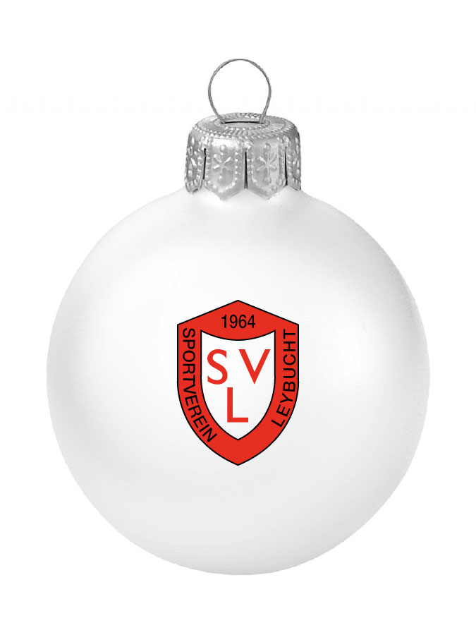 Weihnachtskugel Logo 8cm