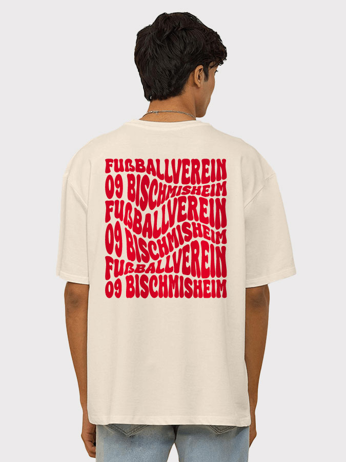 T-Shirt Oversized Wavy Herren