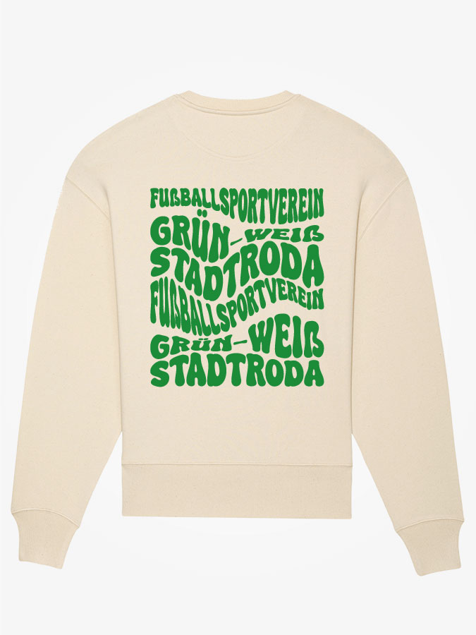 Sweatshirt Oversized Wavy Herren