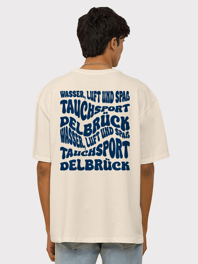 Oversized Shirt Wavy Herren