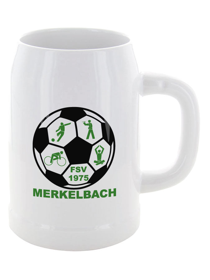 Bierkrug 0,5l Logo