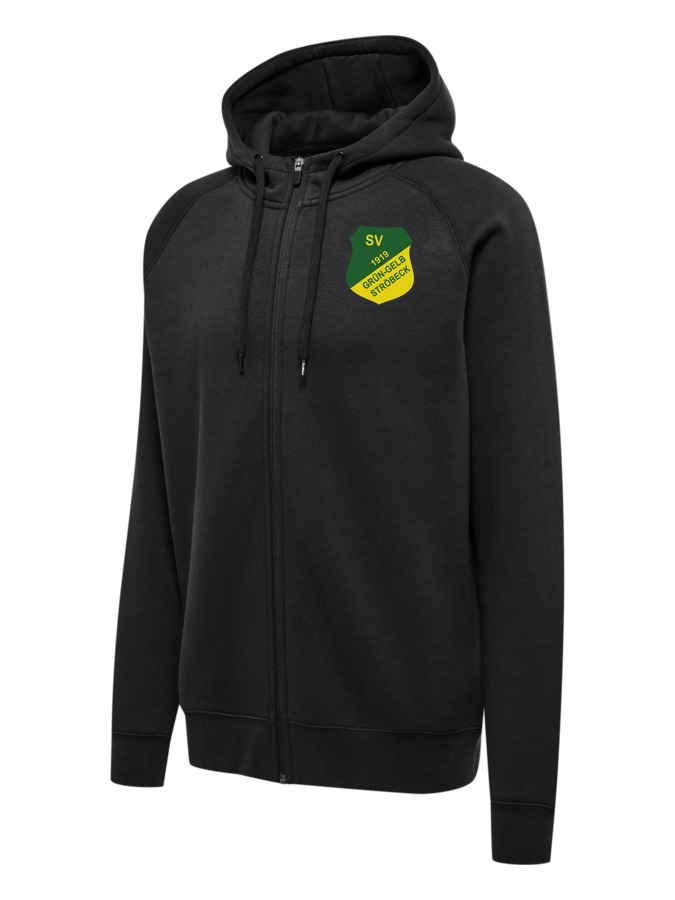 Hummel Red Heavy Zip Hoodie
