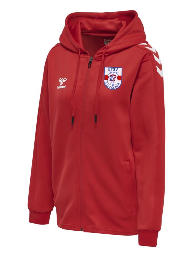 Hummel Core XK Poly Zip Hood Sweat Damen